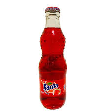 Glass Bottle - Fanta Strawberry