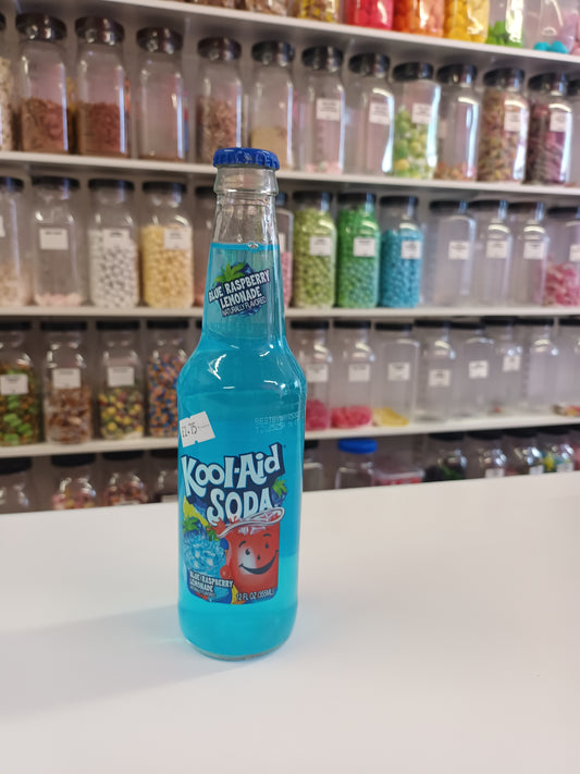 Kool Aid Glass Bottle Blue Raspberry