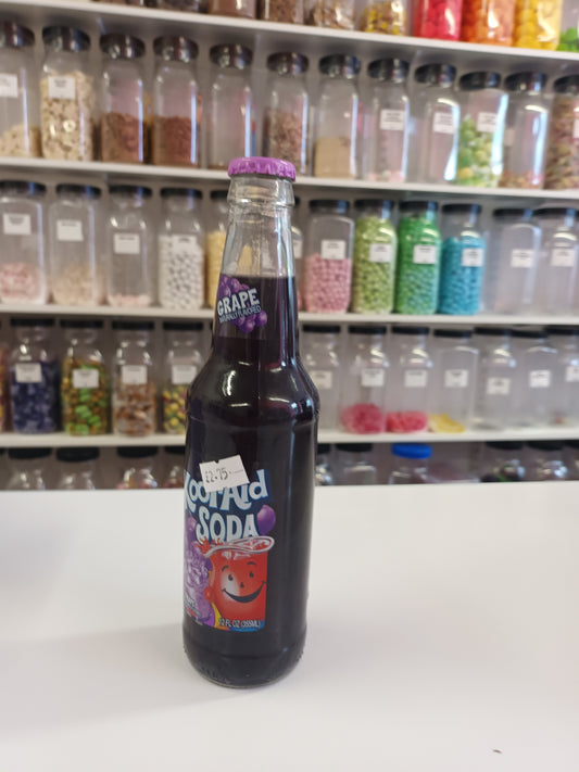 Kool Aid Glass Bottle Grape